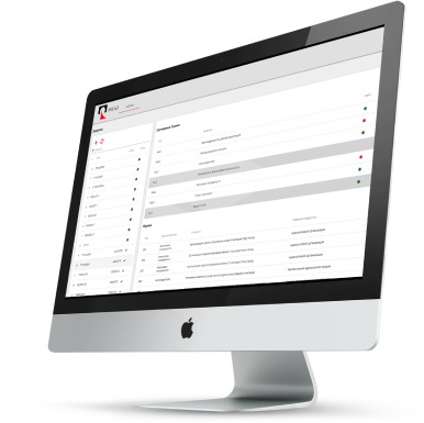 Counterparty scoring system interface